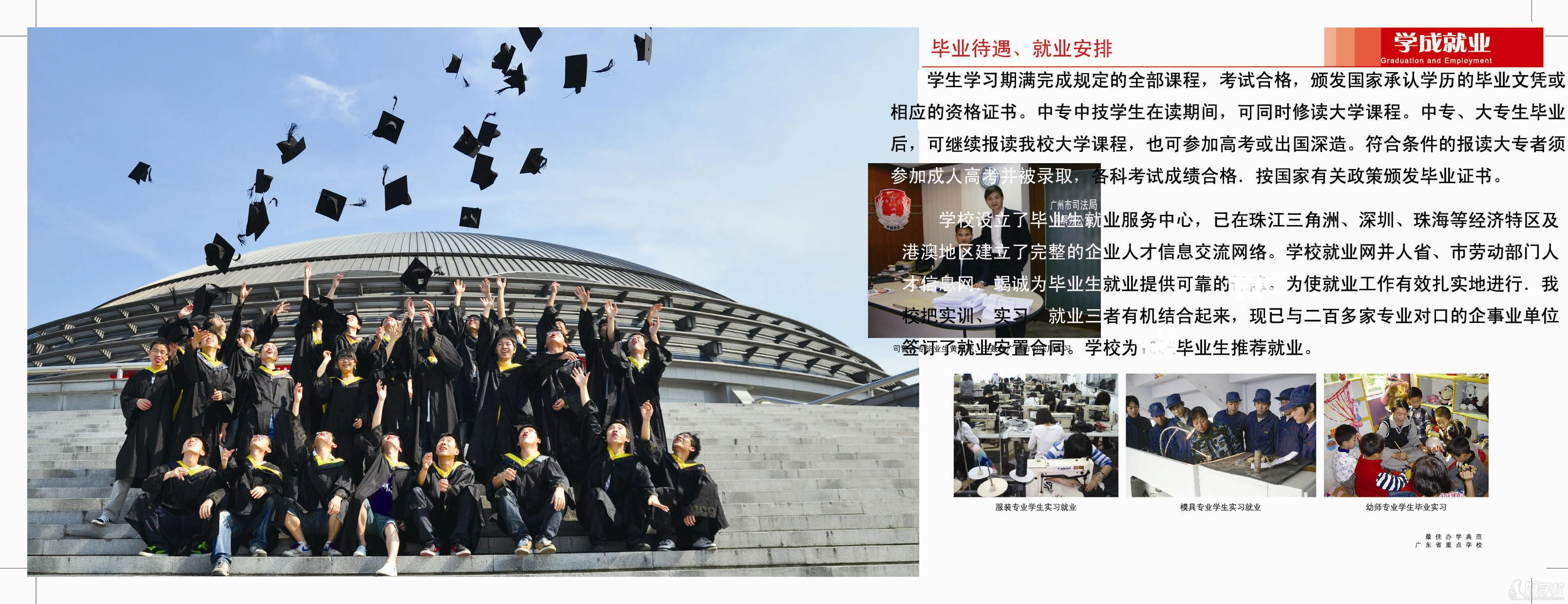 羊城科技专修学院2014年中技、高技招生简章