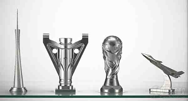 广州市广数学员作品:数控铣床、加工中心作品