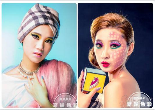 长沙夏杨色彩2015年08月份高级化妆造型作品