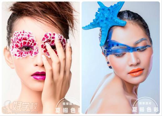 长沙夏杨色彩2015年08月份高级化妆造型作品