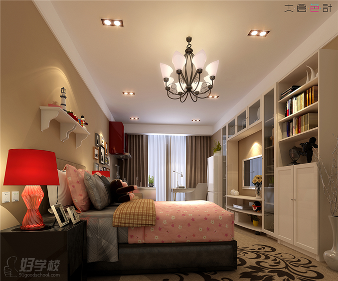 深圳优才室内设计包就业班-广州天琥教育-【学