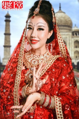 南京集红堂新娘化妆作品鉴赏-集红堂彩妆培训