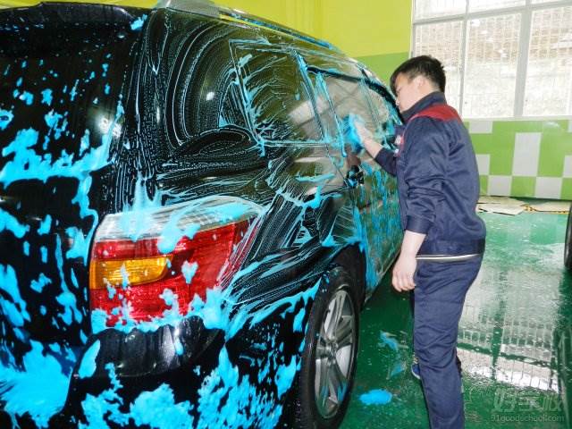 广州哪里有汽车美容短期培训班,哪家学校好-广