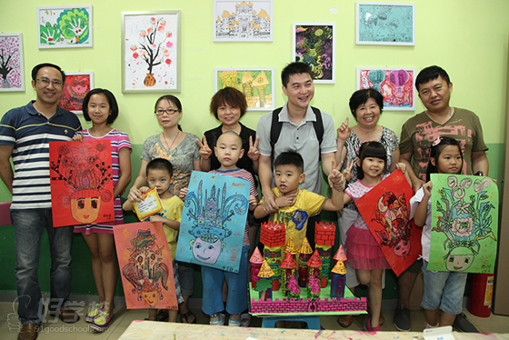 广州少儿创意美术培训班(综合性美术课程)