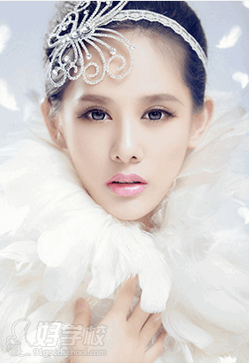 深圳时代美容培训学校学员彩妆作品展示-深圳