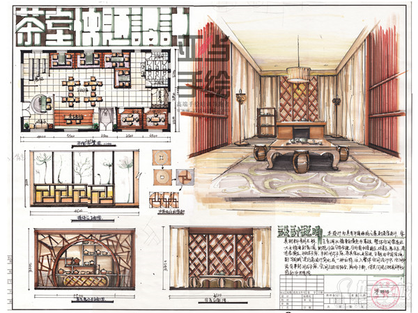 南昌亚当手绘室内环艺优秀作品展示