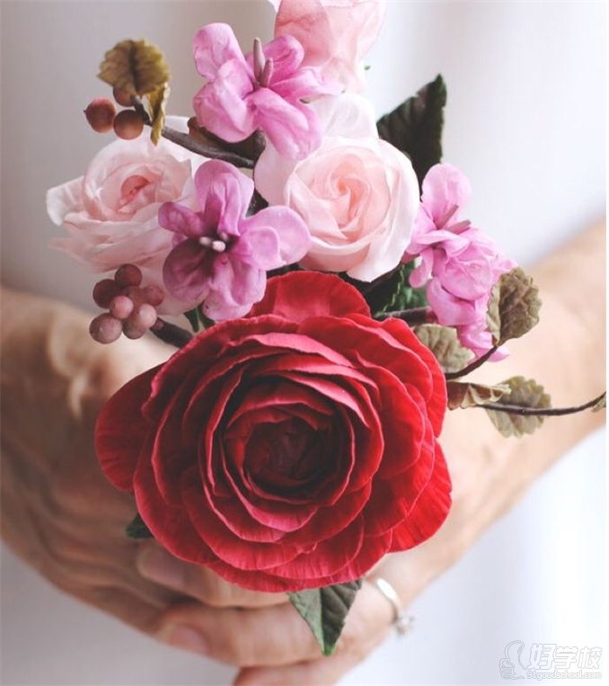 深圳英式糖花培训-深圳鲁昂国际西点培训学校