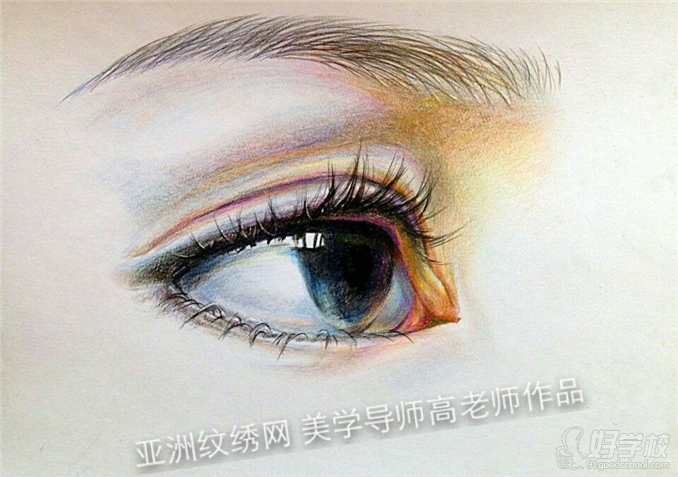 成都纹绣职业美学课程培训班-新加坡纹绣艺术