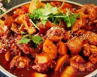 北京大盘鸡培训-北京刚刚好小吃培训学校-【学