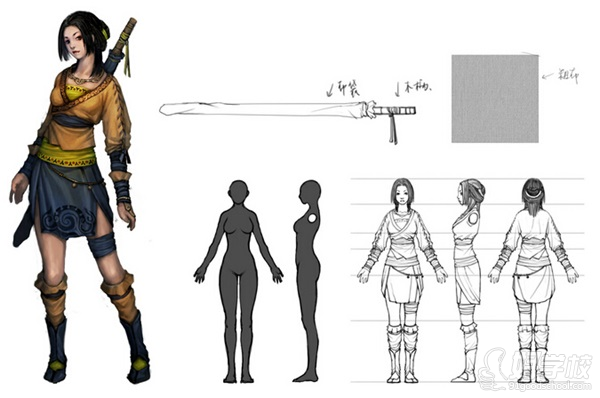 广州六个月制游戏原画设计课程培训-广州美术