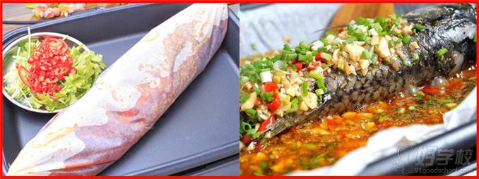 武汉纸包鱼培训班-武汉御美味餐饮培训学校-【