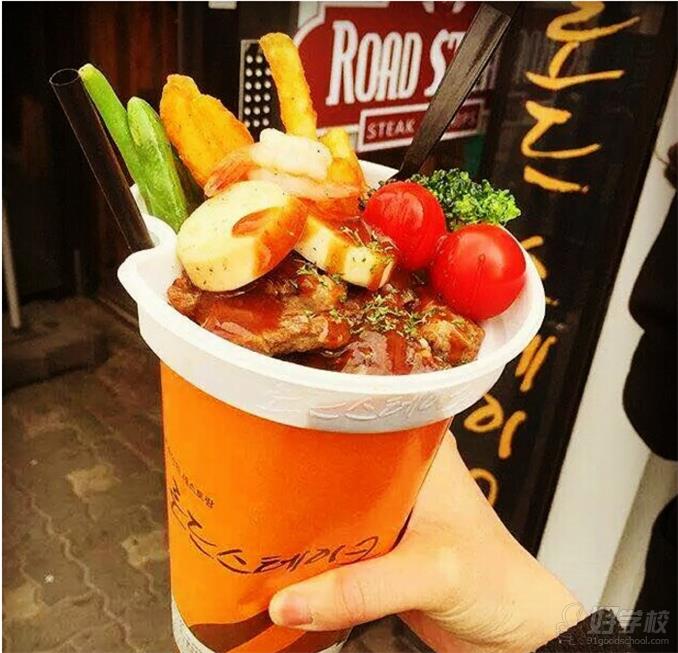 牛扒杯美食成品