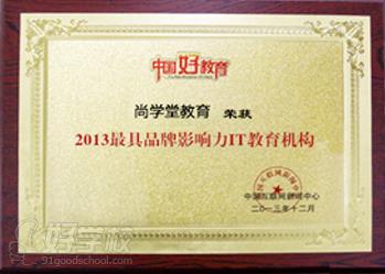 长沙尚学堂培训学校荣誉资质