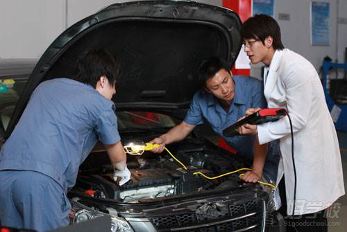 广州汽车检测专业汽车电子方向高级工学历班-