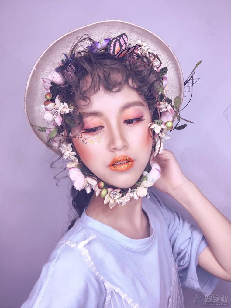 深圳韩妆商业化妆深造形象造型培训班