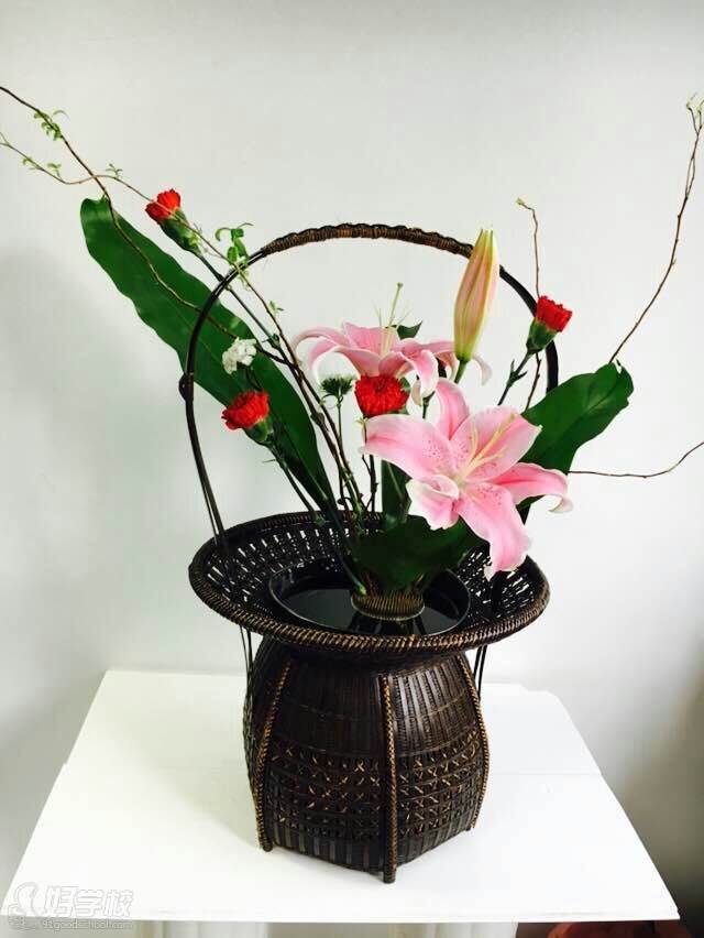 杭州中国传统插花初级班-浙江大学农学院花艺
