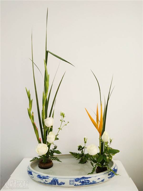 杭州中国传统插花初级班-浙江大学农学院花艺