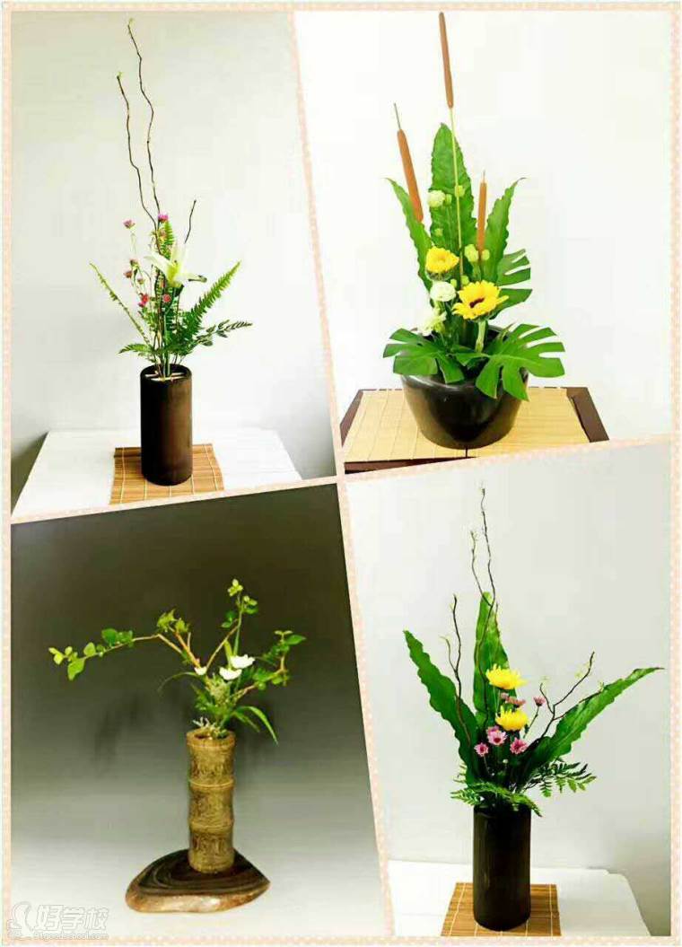 杭州茶艺插花设计初级班-浙江大学农学院花艺