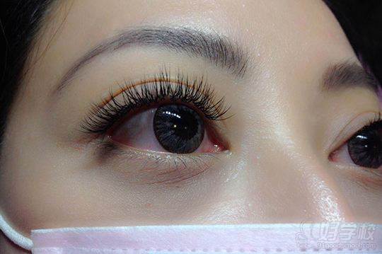 成都韩式美睫培训课程-北影国际化妆学校成都