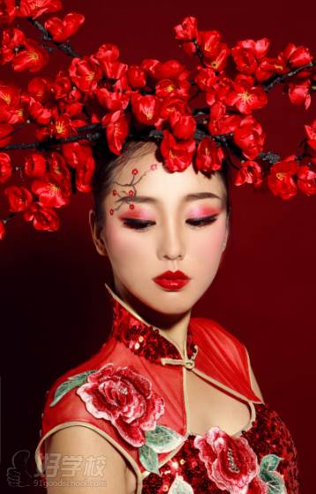 太原精美生活妆培训班-太原名门化妆摄影学校