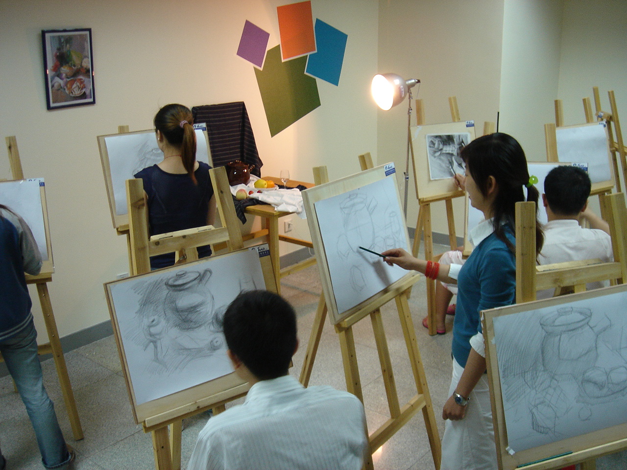 乐海胜素描学习班