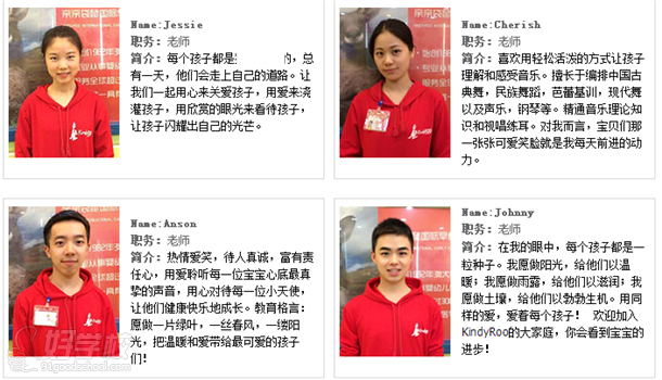 深圳亲亲袋鼠国际早教师资简介-深圳亲亲袋鼠