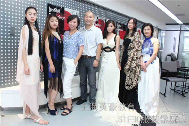 英豪服装秀学员风采一睹-上海英豪教育-好学校