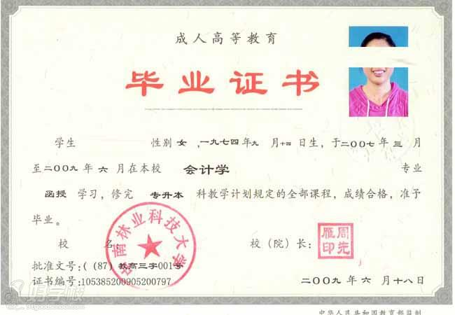 中南林业科技大学成考《林学》本科广州班