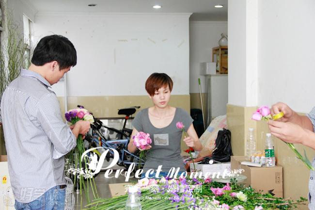第十八期婚礼花艺培训回顾-深圳完美一刻婚礼