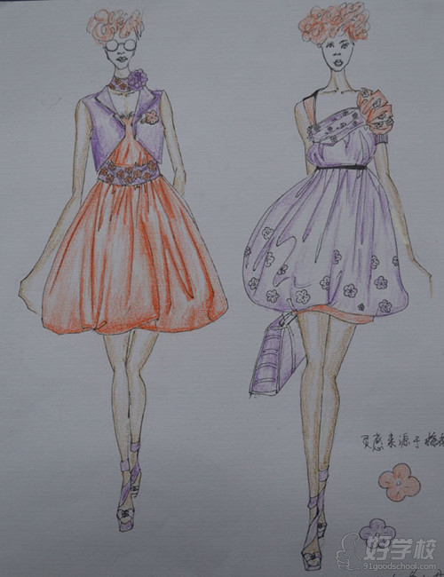 广外职业技能培训中心服装设计学员作品展示