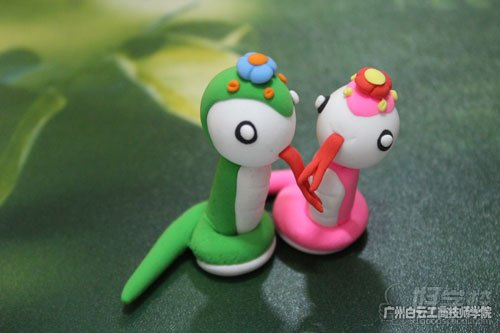 广州白云工商技师学院学子设计作品魔幻粘土