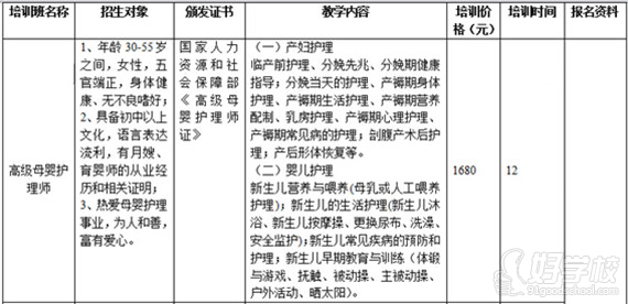 广州康贝俪萱专业月嫂培训招生简章-康贝俪萱