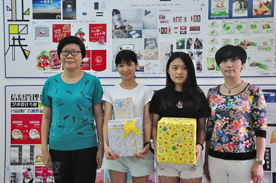 信息管理系艺术专业毕业作品展-广东省国防科