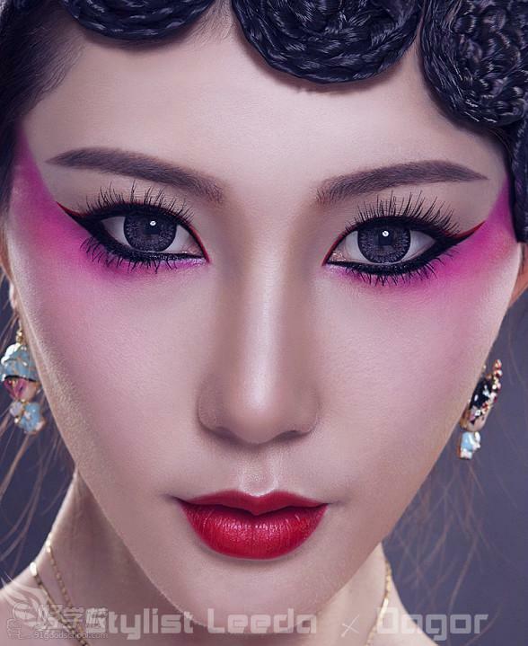 广州乔古造型影楼时尚化妆班