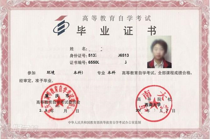 西南大学自考《环境艺术设计》专升本广州班(