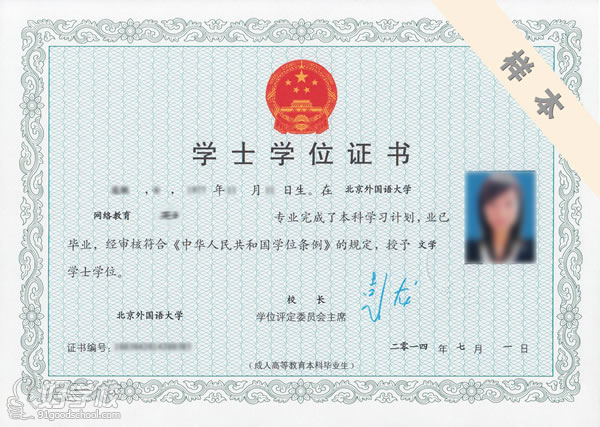 北京外国语大学远程教育《工商管理》专升本东