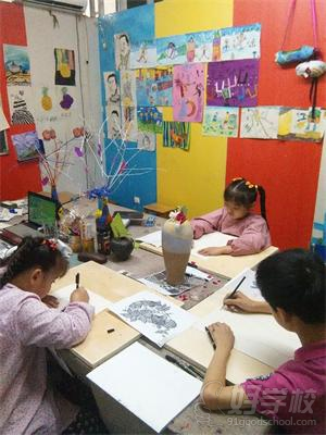 长沙少儿幼儿美术零基础培训班-长沙集英教育