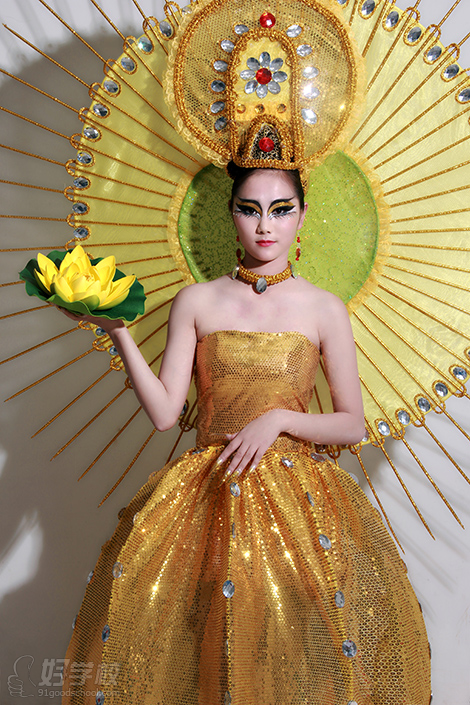 广州国际彩妆全能培训班-居首国际美妆学校-【