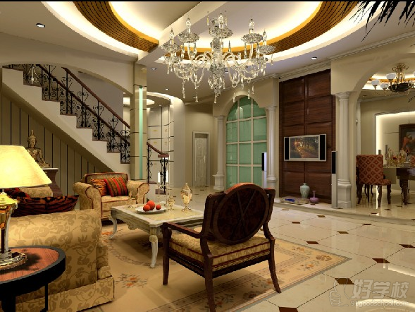 东莞室内设计高级效果图培训班-东莞金世纪设