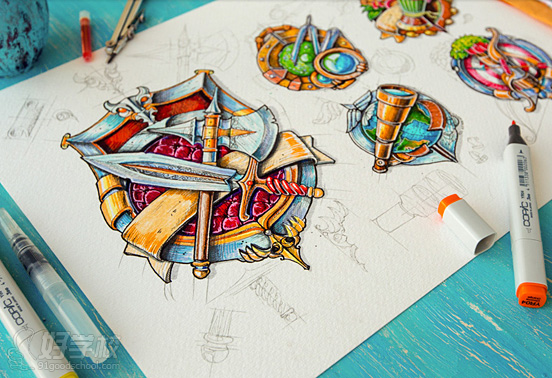 深圳UI设计美术培训-深圳中鹏职业培训学校-【