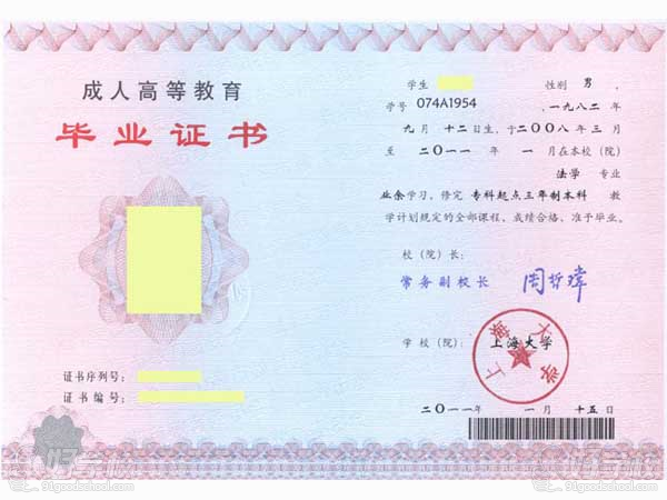 上海大学成人高等教育专升本网上报名-上海仁