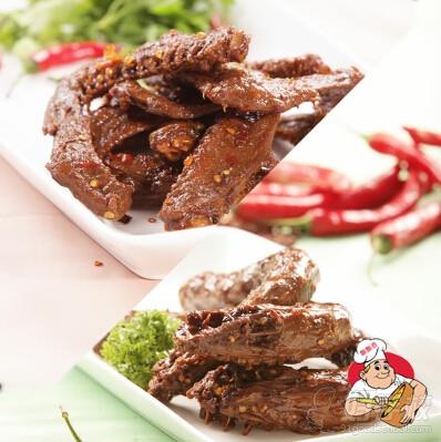 周黑鸭美食成品