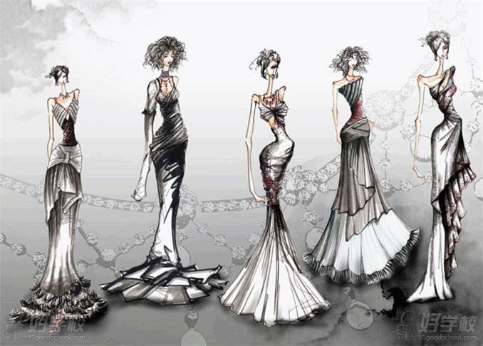 厦门服装手绘美术培训班-福建华南职业培训学