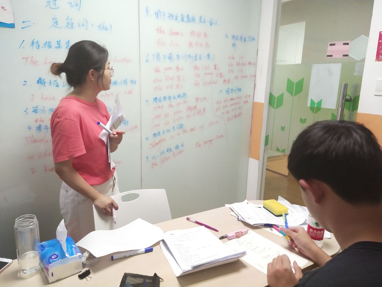 授课现场